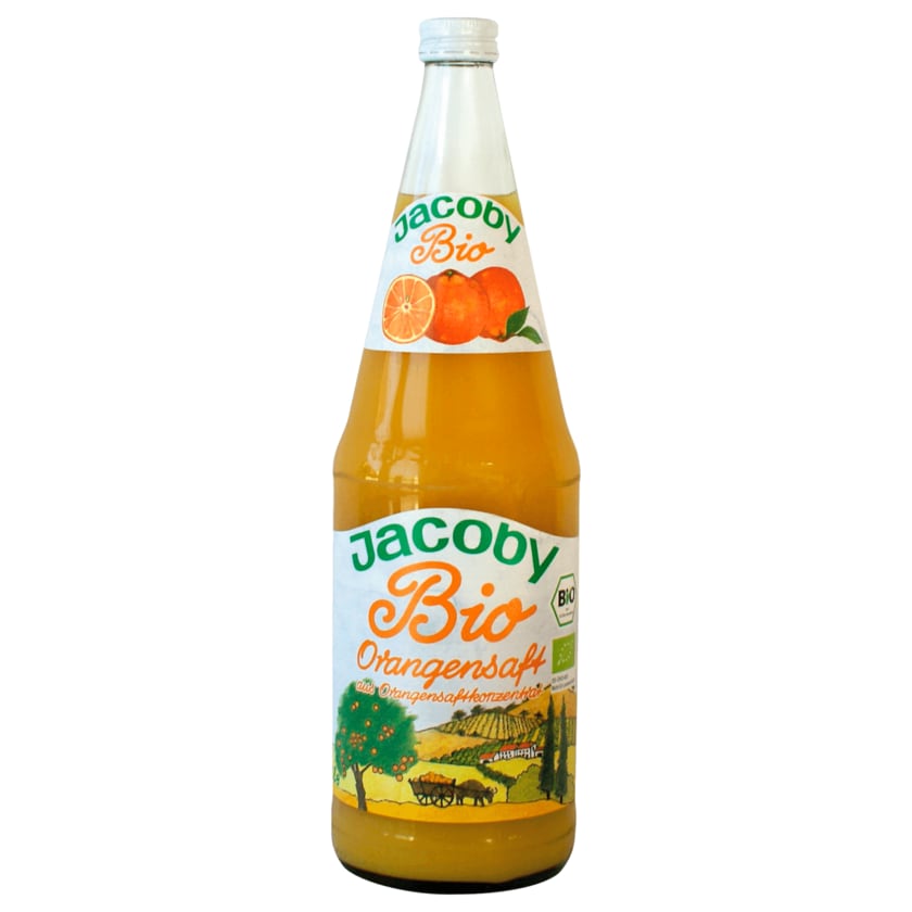 Jacoby Bio Orangensaft aus Orangensaftkonzentrat 1l